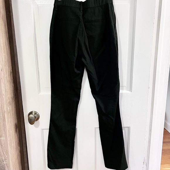 Abercrombie Black Split Hem Pants - Picture 6 of 10